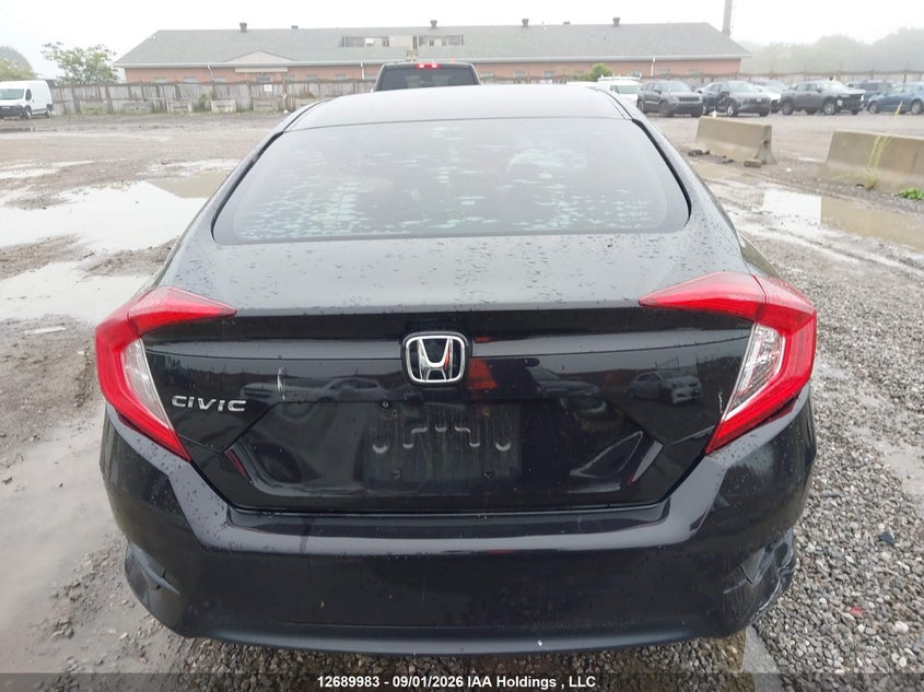 2016 HONDA CIVIC SEDAN 2.0L I-4 DOHC, VVT, 158HP