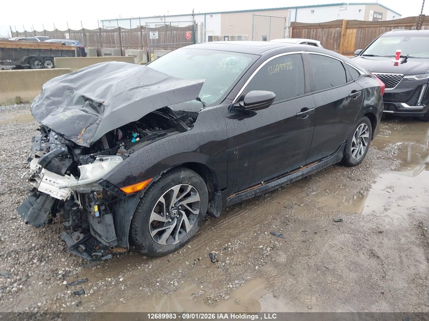 2016 HONDA CIVIC SEDAN 2.0L I-4 DOHC, VVT, 158HP