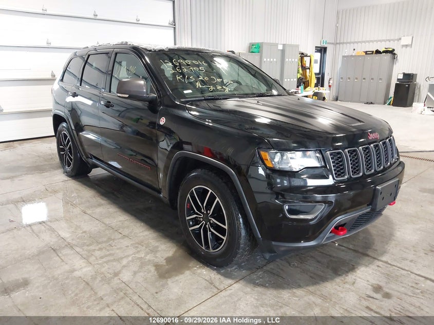 2020 Jeep Grand Cherokee Trailhawk, Roof, IAAI, VIN 1C4RJFLT8LC262705