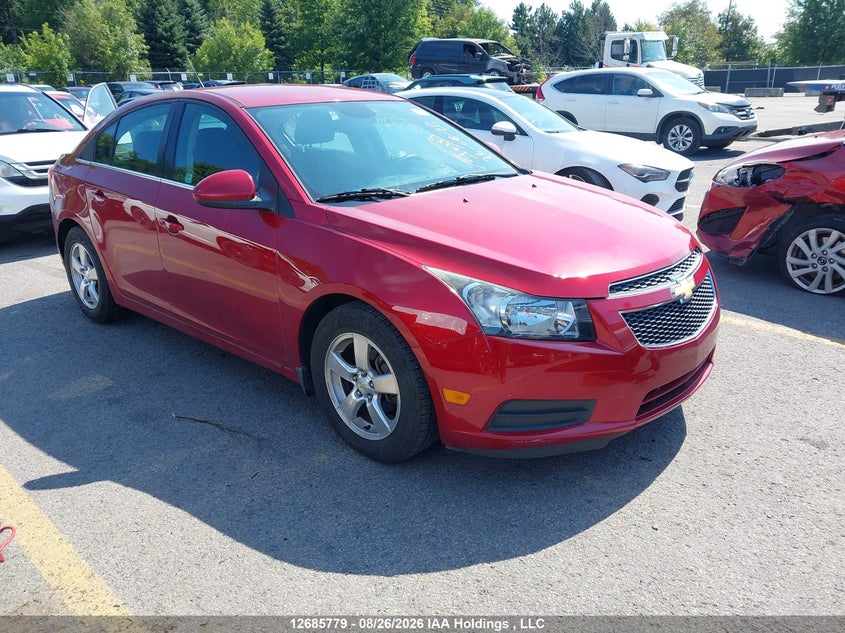 2014 Chevrolet Cruze 1Lt, Left Side, IAAI, VIN 1G1PC5SB5E7149741