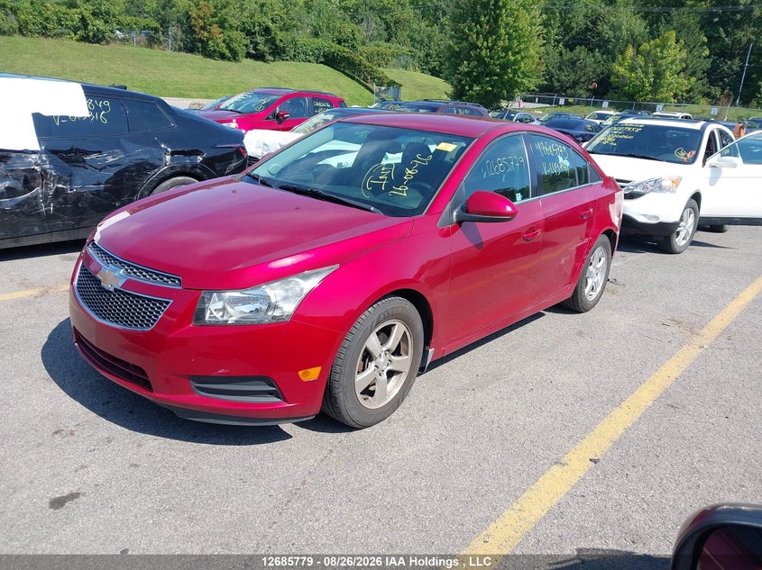 2014 Chevrolet Cruze, Лівий бік, IAAI, VIN 1G1PC5SB5E7149741 — фото 2