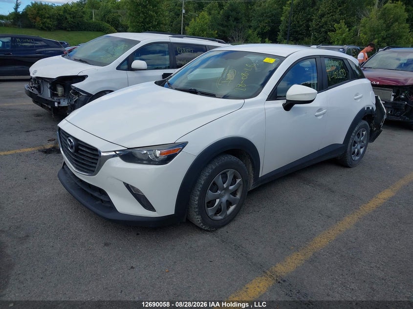 Vin: jm1dkbb7xg0102899, lot: 3094799, mazda cx-3 sport 20162