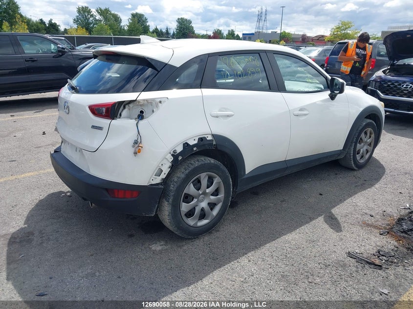 Vin: jm1dkbb7xg0102899, lot: 3094799, mazda cx-3 sport 20164