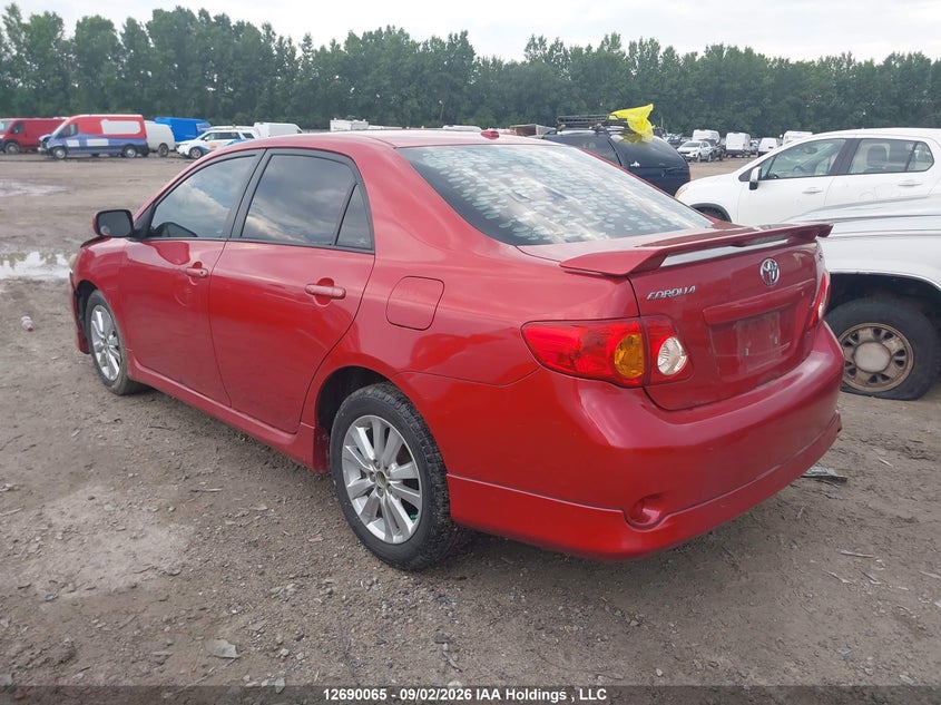 Vin: 2t1bu4ee5ac466880, lot: 3094806, toyota corolla s/le/xle 20103