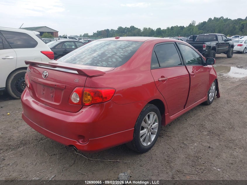 Vin: 2t1bu4ee5ac466880, lot: 3094806, toyota corolla s/le/xle 20104