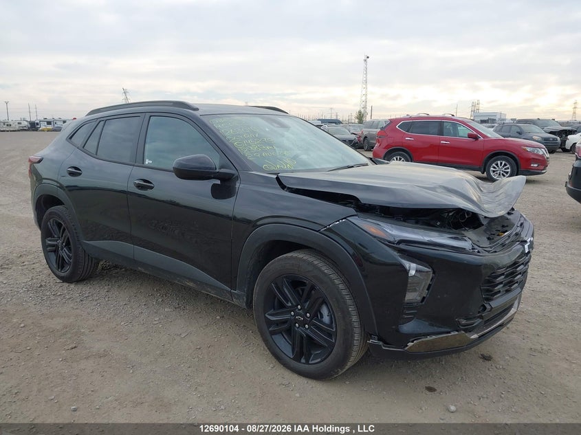2026 Chevrolet Trax Activ, Удар спереди, IAAI, VIN KL77LKE27TC145273