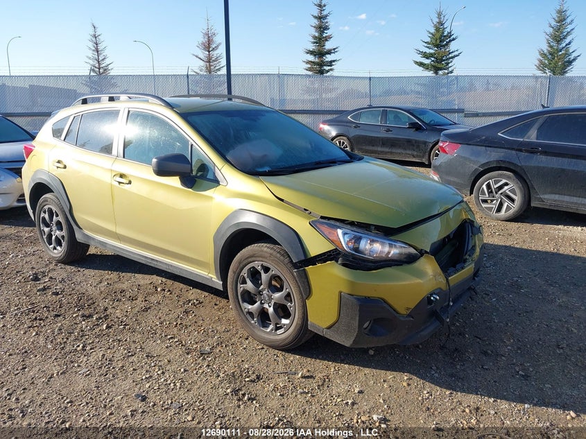 2022 Subaru Crosstrek Convenience/Outdoor, Удар спереди, IAAI, VIN JF2GTHSC4NH209795