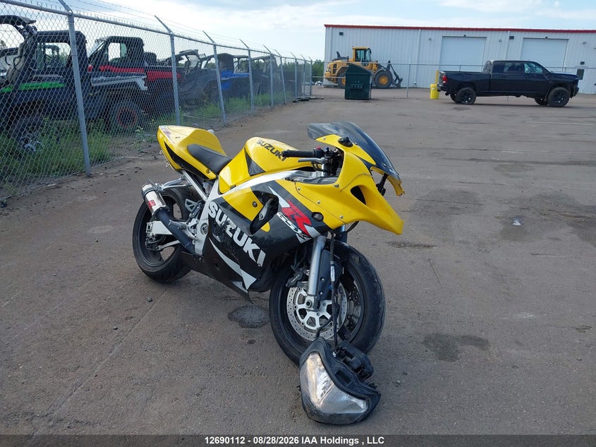 2001 Suzuki Gsx-R600, Удар спереди, IAAI, VIN JS1GN7BA612104037