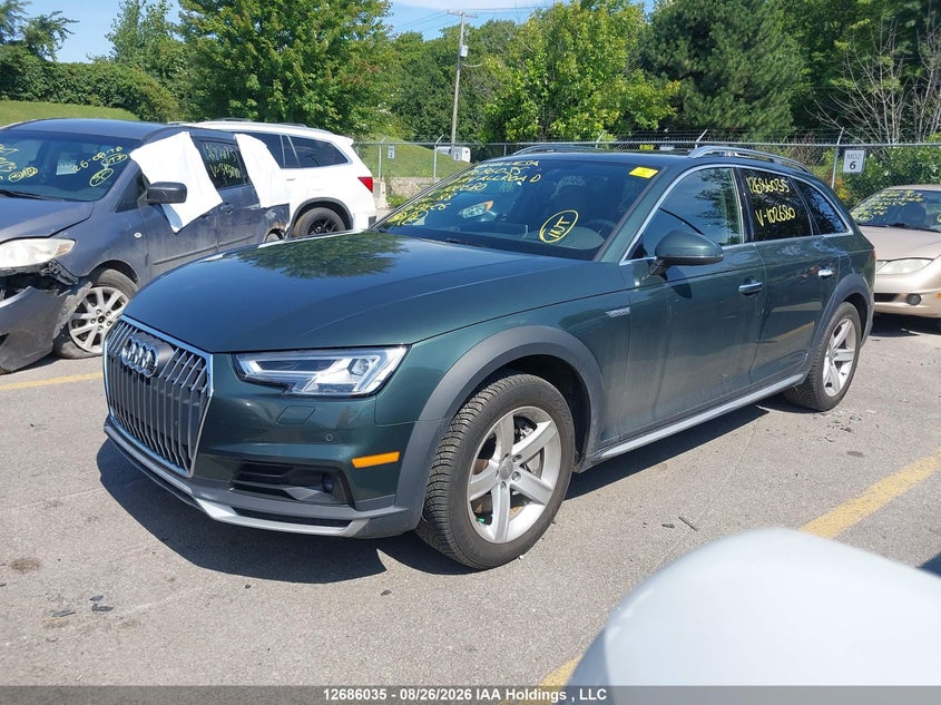 2017 Audi A4 allroad, Rear, IAAI, VIN WA19NBF4XHA102680 — photo 2