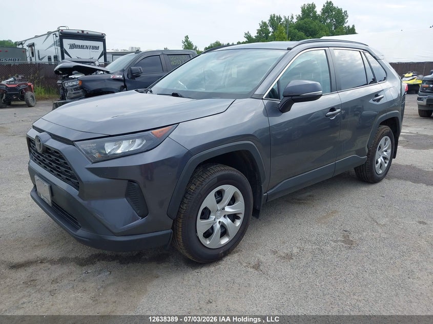 2021 Toyota Rav4 Le, Right Side, IAAI, VIN 2T3B1RFV5MC207516 — photo 2
