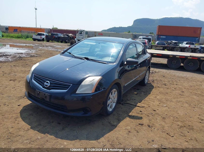 2010 Nissan Sentra, Удар ззаду, IAAI, VIN 3N1AB6AP8AL717217 — фото 2