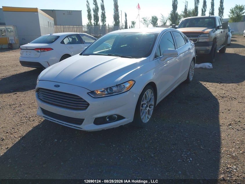 2013 Ford Fusion, Front, IAAI, VIN 3FA6P0D94DR333182 — photo 2