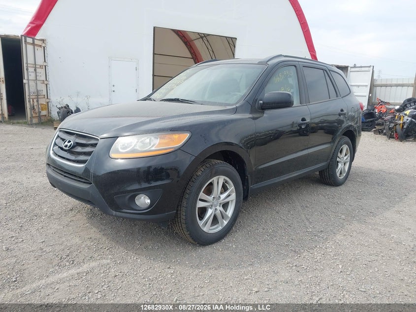 2011 Hyundai Santa Fe Gl 3.5 Sport, Правый зад, IAAI, VIN 5XYZGDAG2BG087547 — фото 2