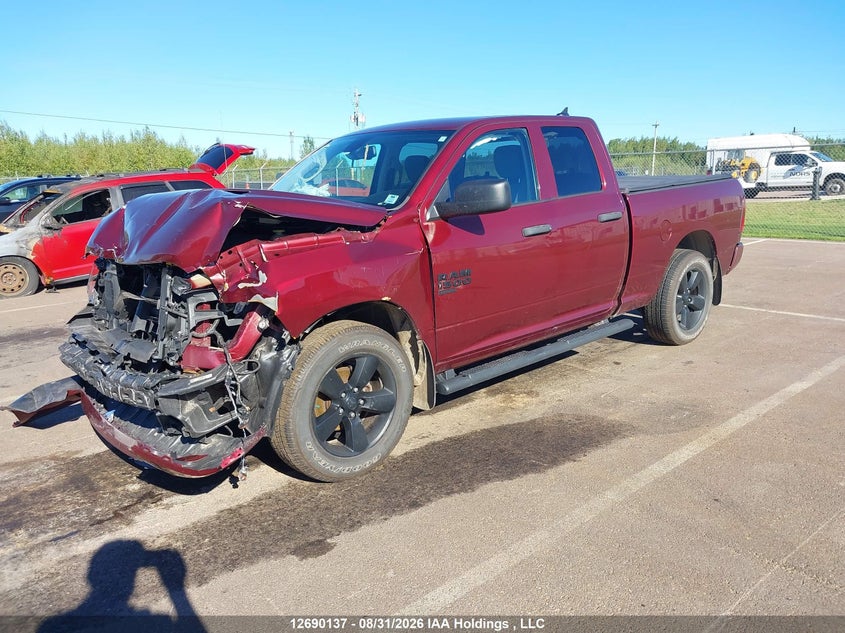 2021 RAM —, Front, IAAI, VIN 1C6RR7FG5MS513692 — photo 2
