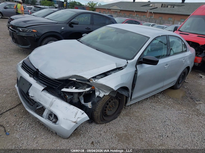 Vin: 3vw1k7aj0dm262275, lot: 3094917, volkswagen jetta 2.0l trendline/2.0l trendline+ 20132