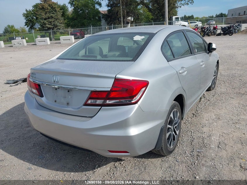 Vin: 2hgfb2f57dh100697, lot: 3094938, honda civic ex 4dr 20134