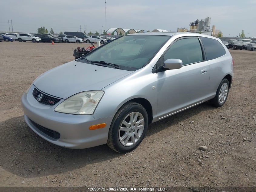 2002 Honda Civic, Удар ззаду, IAAI, VIN SHHEP33572U601757 — фото 2