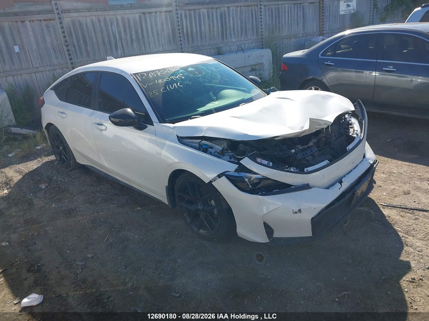 Vin: 19xfl2h85se400945, lot: 3094962, honda civic sport 20251