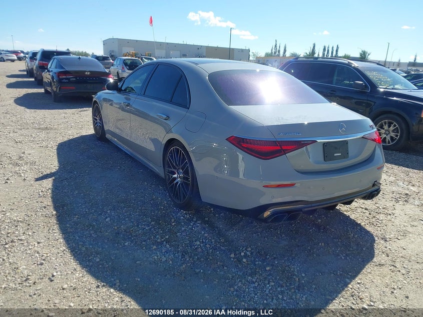 Vin: w1k6g8cb3ra272122, lot: 3094967, mercedes-benz amg s 63 e 4matic 20243