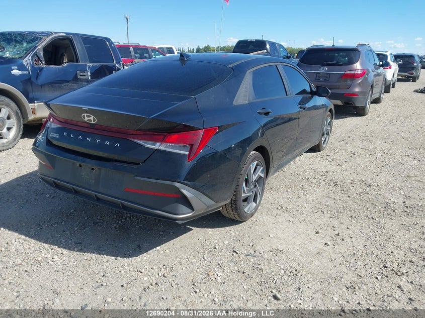 Vin: kmhlm4dg0su889874, lot: 3094987, hyundai elantra preferred with tech package 20254