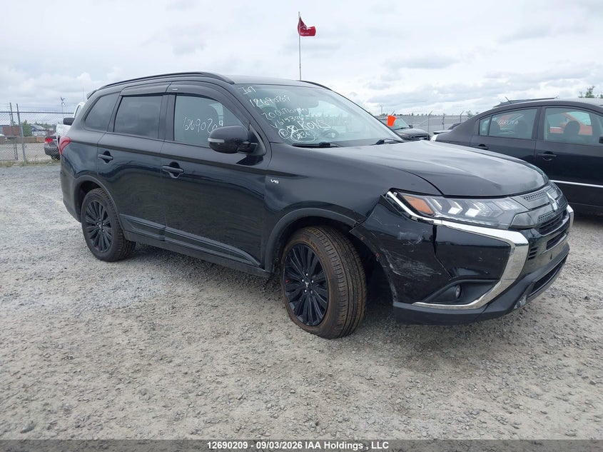 2020 Mitsubishi Outlander Limited Edition/Se/Sel, Front, IAAI, VIN JA4JZ3AX6LZ615346