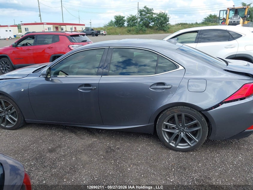 2018 LEXUS IS SEDAN 3.5L V-6 DI, DOHC, VVT, PREMIUM , 260HP