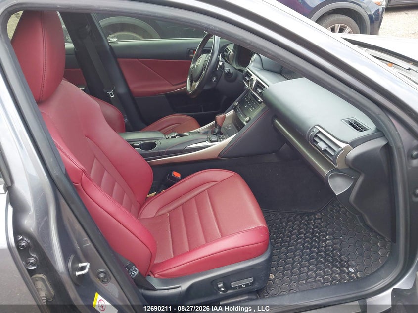 2018 LEXUS IS SEDAN 3.5L V-6 DI, DOHC, VVT, PREMIUM , 260HP