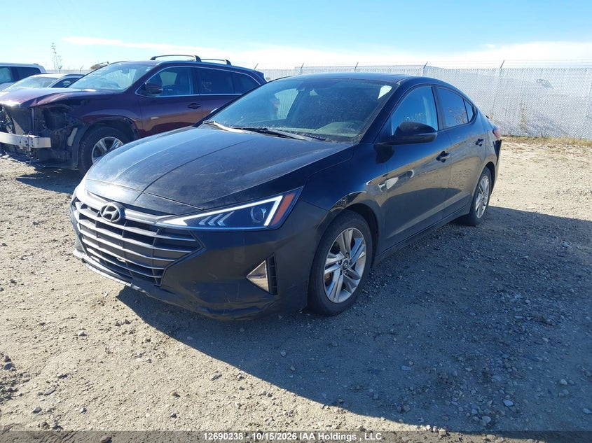 Vin: kmhd84lf1ku767218, lot: 3095021, hyundai elantra preferred 20192