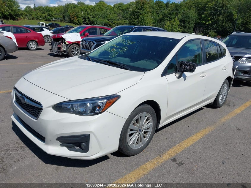 Vin: 4s3gtae68j3736144, lot: 3095027, subaru impreza touring 20182