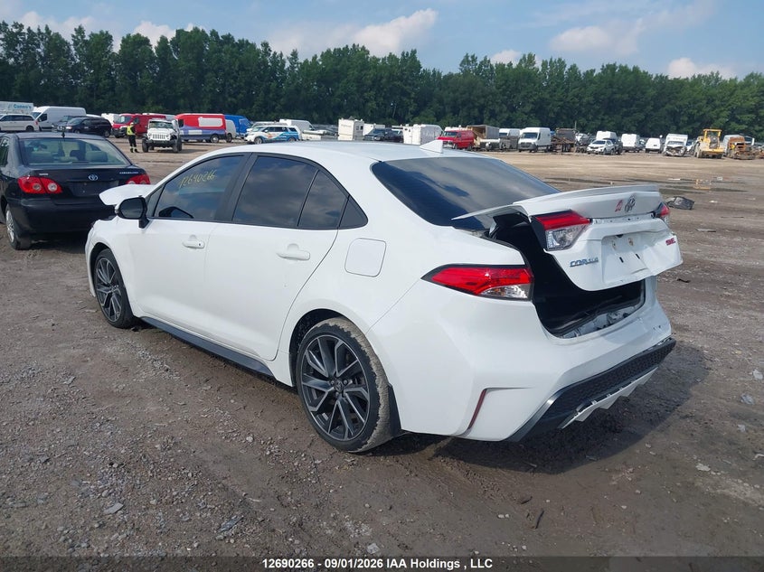 Vin: 5yfb4mbe8np099547, lot: 3095049, toyota corolla se 20223