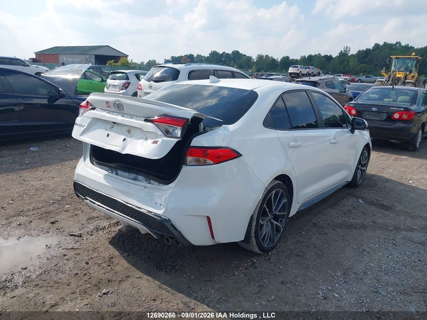 Vin: 5yfb4mbe8np099547, lot: 3095049, toyota corolla se 20224