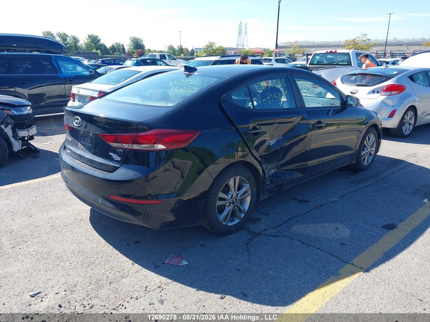 Vin: kmhd84lf7ju625079, lot: 3095061, hyundai elantra sel/value/limited 20184