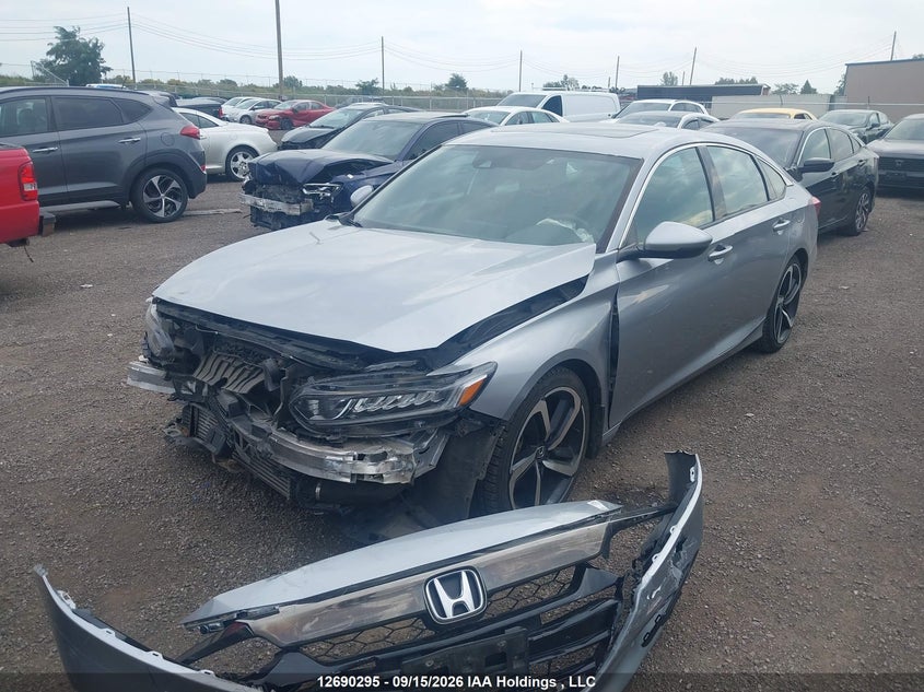 Vin: 1hgcv1f32ja800799, lot: 3095078, honda accord sport 20182