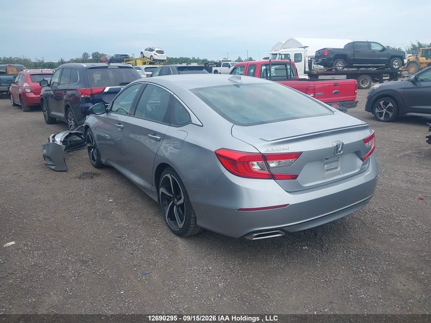 Vin: 1hgcv1f32ja800799, lot: 3095078, honda accord sport 20183