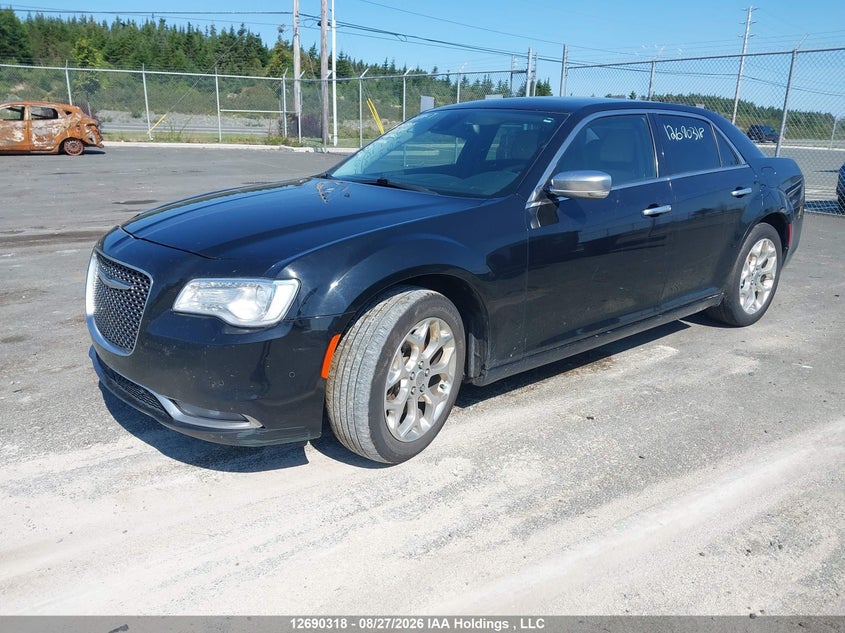 2016 Chrysler 300C Platinum, Правий бік, IAAI, VIN 2C3CCASG3GH100463 — фото 2