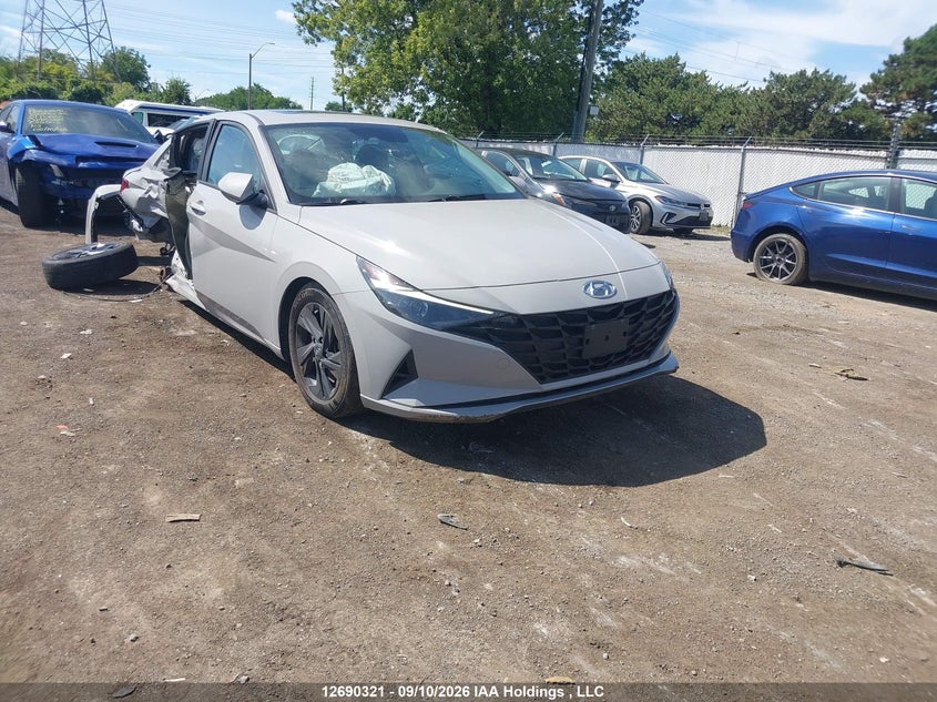 2023 Hyundai Elantra, Правий бік, IAAI, VIN KMHLM4AG0PU477658