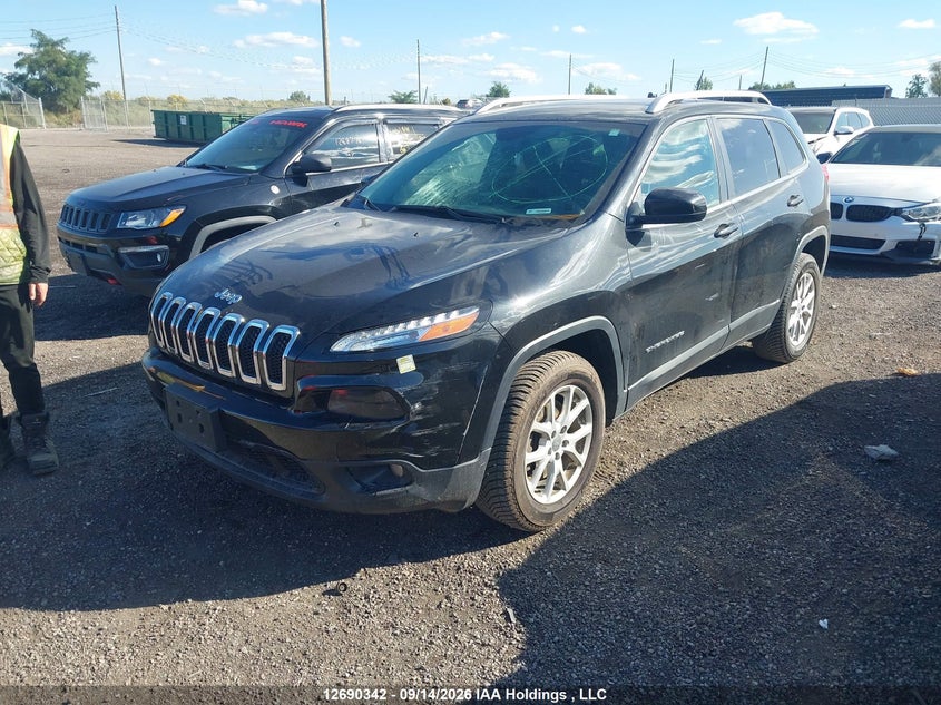 Vin: 1c4pjmcsxfw754450, lot: 3095126, jeep cherokee north 20152