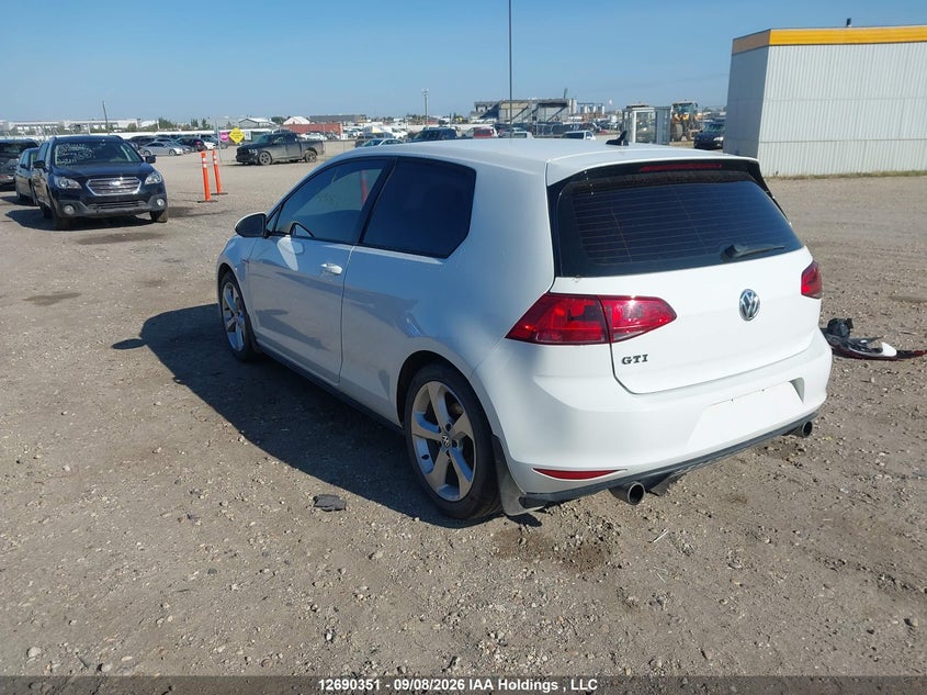 Vin: 3vwyt7au4hm021136, lot: 3095135, volkswagen gti s 20173