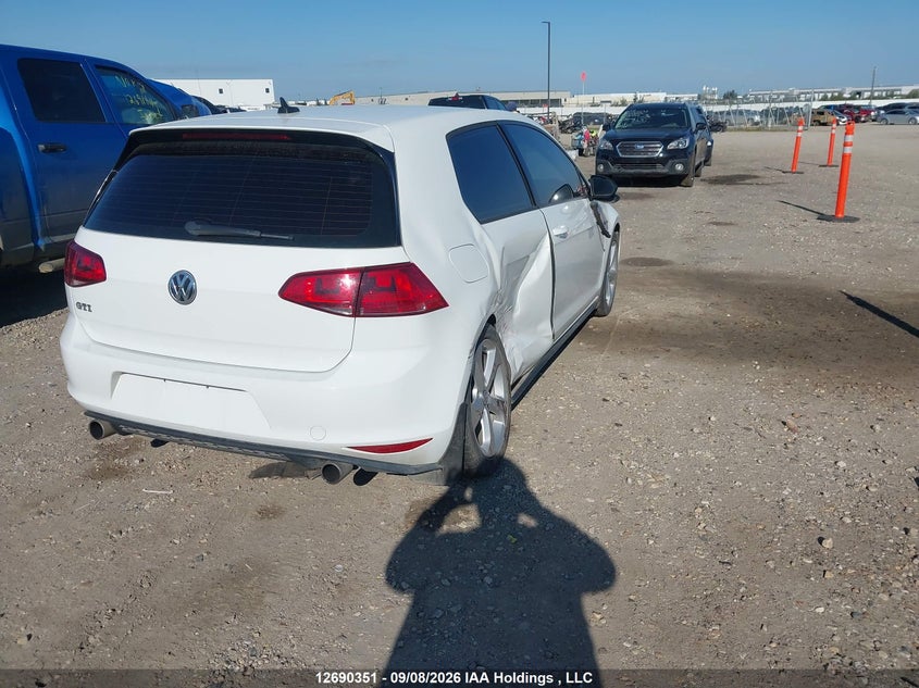 Vin: 3vwyt7au4hm021136, lot: 3095135, volkswagen gti s 20174