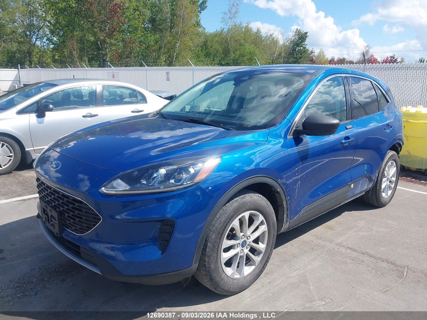 2022 Ford Escape, Rear, IAAI, VIN 1FMCU9G63NUB27885 — photo 2