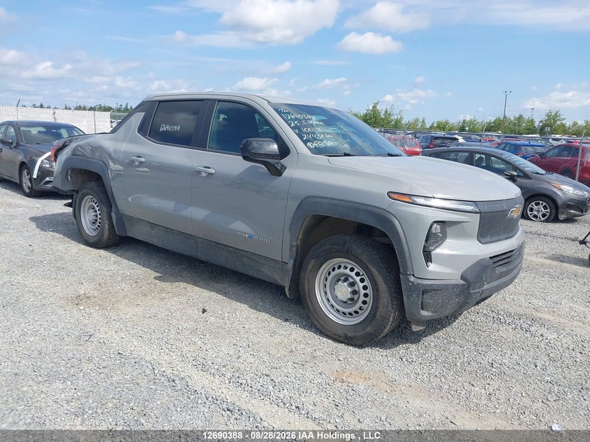 2025 Chevrolet Silverado Ev Work Truck Max Range 4Wd, Rear, IAAI, VIN 1GC10WEL9SU100135