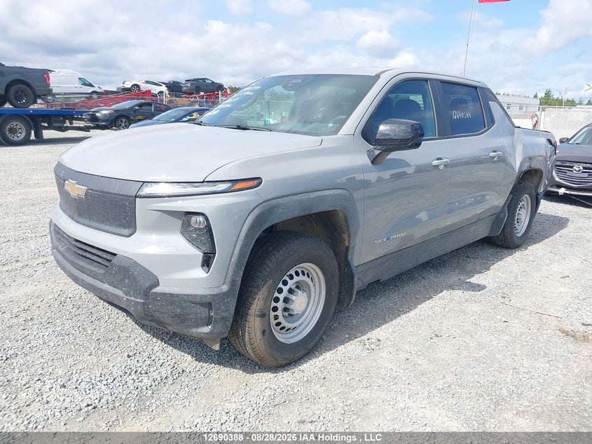 2025 Chevrolet Silverado Ev Work Truck Max Range 4Wd, Силовая структура, IAAI, VIN 1GC10WEL9SU100135 — фото 2