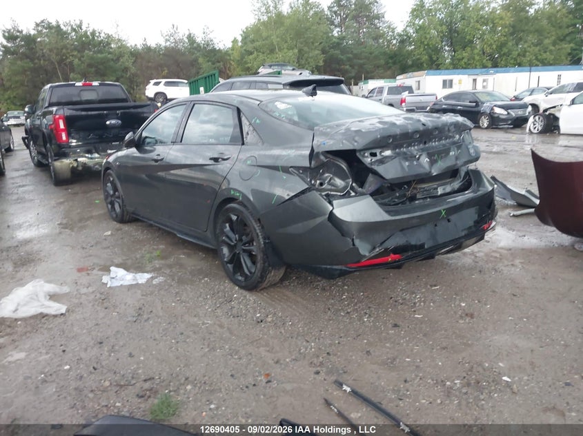 Vin: kmhlr4af1mu111681, lot: 3095191, hyundai elantra 20213