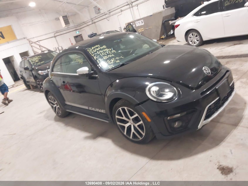 2017 Volkswagen Beetle Dune, Удар спереду, IAAI, VIN 3VWS17AT3HM631080
