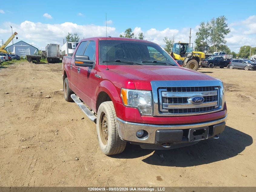 2014 Ford F-150 Xlt, Water, IAAI, VIN 1FTFW1EF5EFC55369