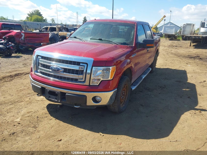 2014 Ford F-150, Затопление, IAAI, VIN 1FTFW1EF5EFC55369 — фото 2