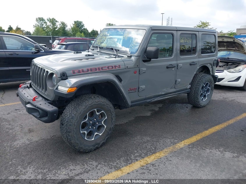 Vin: 1c4hjxfn2pw628239, lot: 3095221, jeep wrangler rubicon 20232