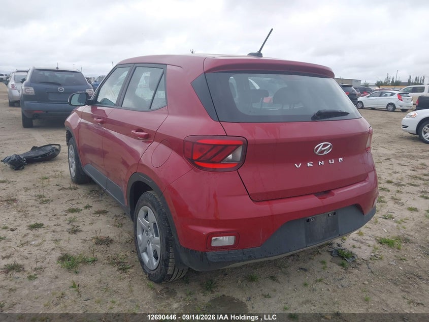 Vin: kmhrb8a37pu228083, lot: 3095247, hyundai venue essential 20233