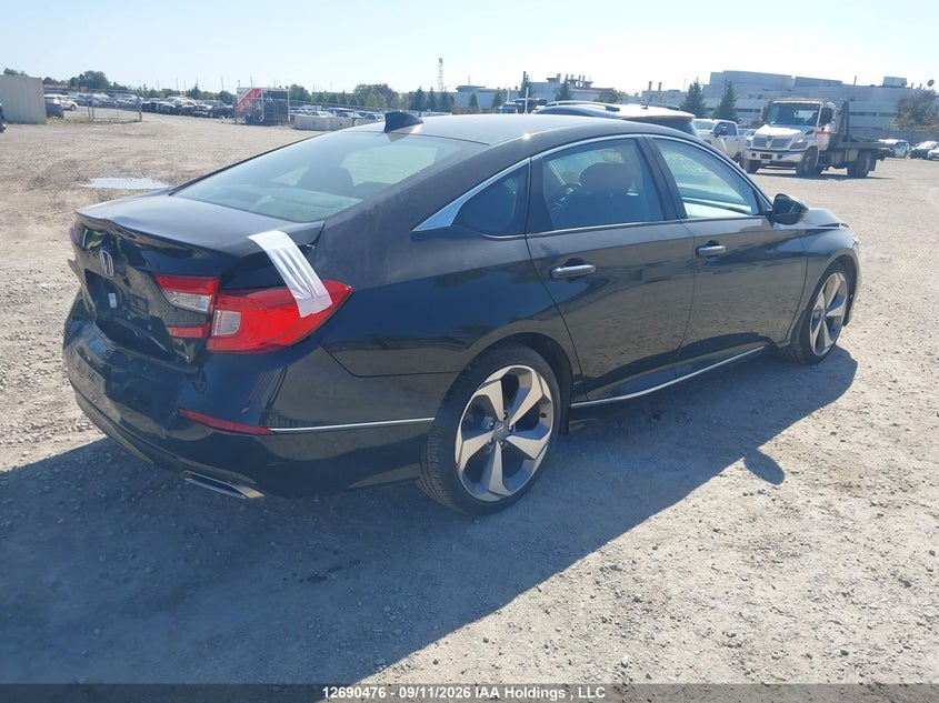 Vin: 1hgcv1f97ja804772, lot: 3095279, honda accord touring 20184