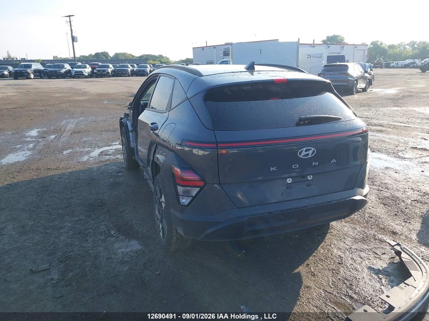 Vin: km8hb3ab1su314990, lot: 3095295, hyundai kona 20253